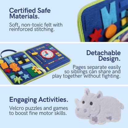 Montessori Busy board